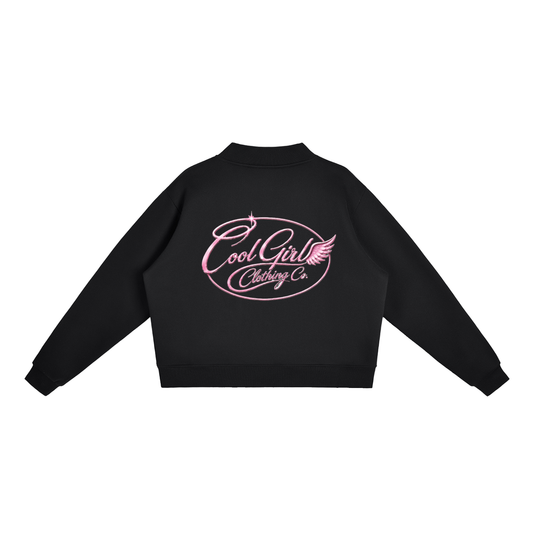 Cool Girl Co. Mock-Neck(white letters)