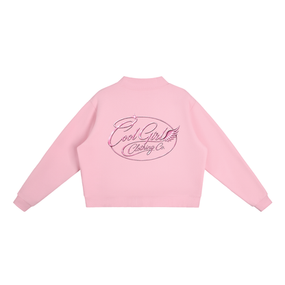 Cool Girl Co. Mock-Neck(white letters)