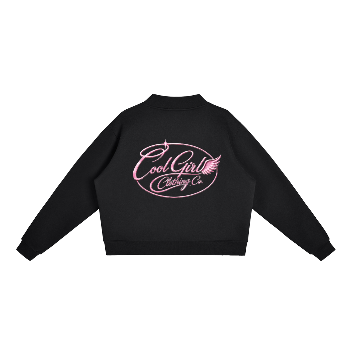 Cool Girl Co. Mock-Neck(white letters)