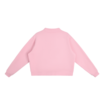 Cool Girl Co Mock-Neck(black letters)